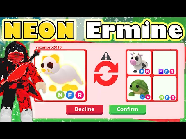 Ermine, Trade Roblox Adopt Me Items