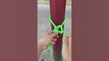 How to tie a hammock knot #knot