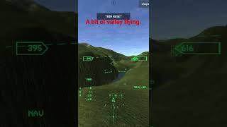 Valley flying in the Armed Air Forces app on my iPhone. screenshot 5