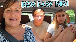 It's a BOY! Meet our Newest Family Member!