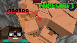 +100500 residents in minecraft