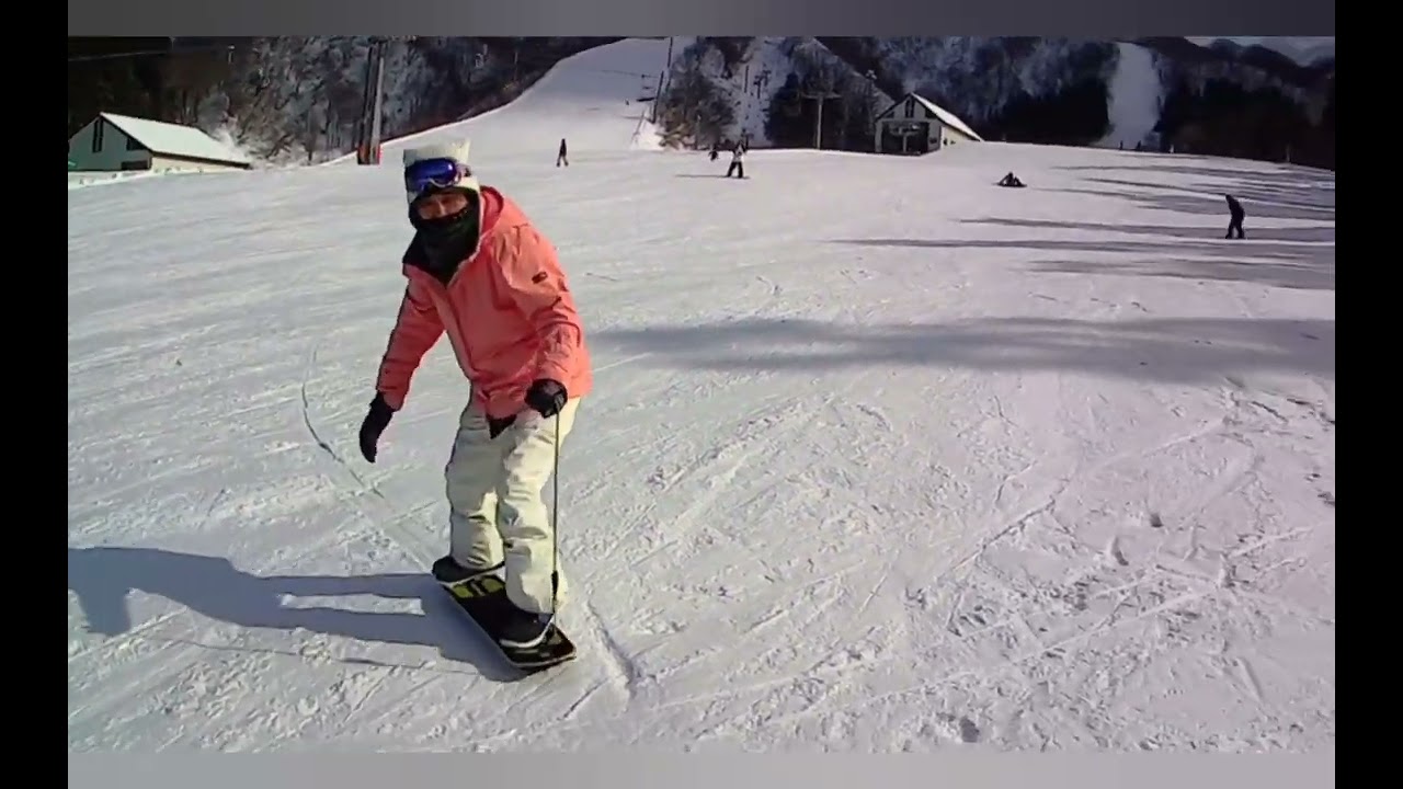 20260118 スノースケート、新潟県ニノックススノーパーク - YouTube