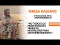 Emprendimiento y salud mental conversacin con teresa psicloga