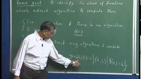 Mod-01 Lec-01 What is theory of computation?