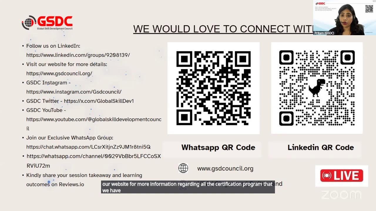 GSDC Certified Learning: Beyond Training – Building Workforce Readiness