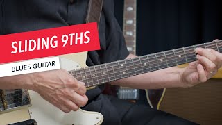 Blues Guitar Lesson: How to Play Sliding 9ths Over a I IV V Progression | Berklee | Michael Williams