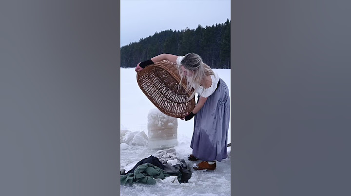 How Nordic people wash their clothes