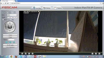 Foscam HD cameras - Preset and cruise settings