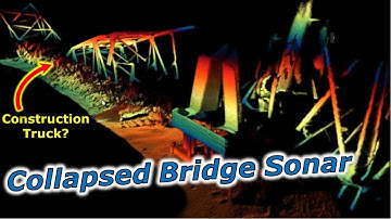 NEW Key Bridge Sonar Shows True Collapse Damage