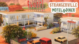 Strangerville Motel & Diner 🍔 || The Sims 4: Speed Build