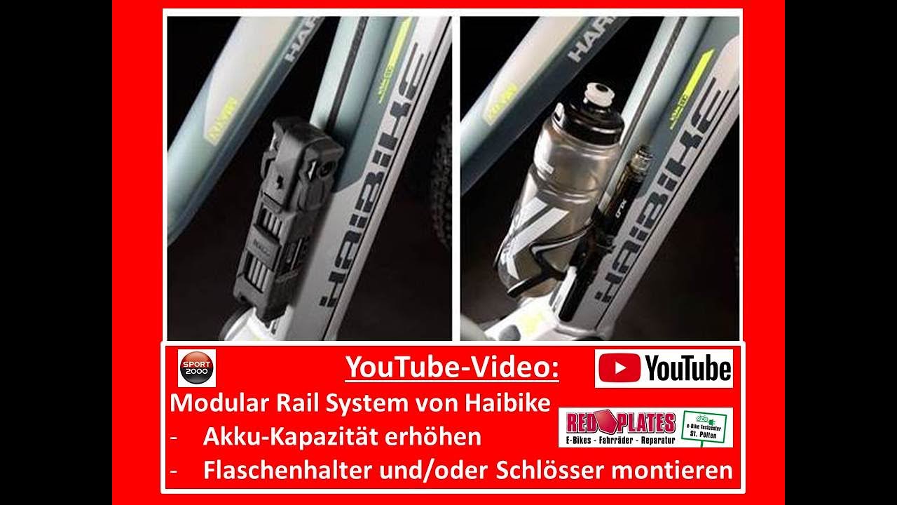 Modular Rail System MRS beim Haibike EBike Range Extender YouTube