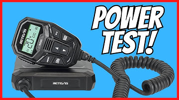 Retevis RA86 GMRS Radio Power Test