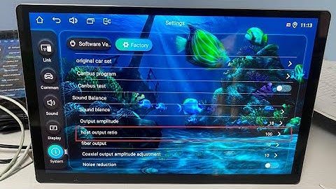 Joying android radio hissing/static sound fix
