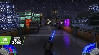 Star Wars Jedi Academy - 4K Ray tracing Global Illumination comparison gameplay
