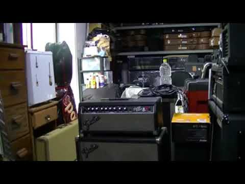 Demo of the Fender studio valve amp with 4x8 speaker cabinet - YouTube