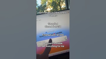 Lovable low key paying my bills #lovable #ugc #vibecoding