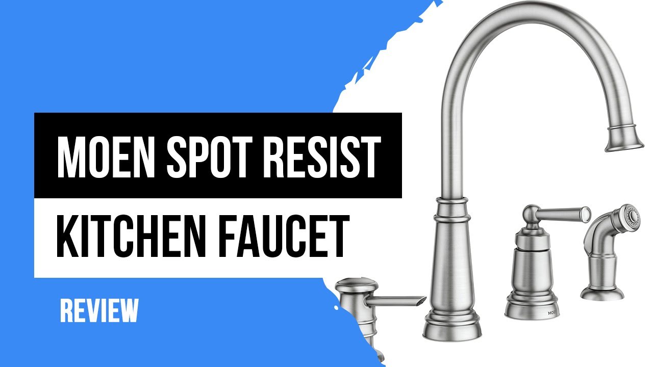 Moen Spot Resist Stainless One-Handle High Arc 4-hole Kitchen Faucet Review