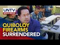 Apollo Quiboloy’s camp relinquished several firearms