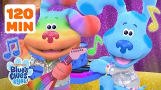 Blue and Josh Skidoo & Sing Songs 🎶 w/ Rainbow Puppy | 2 hours | Blue's Clues & You!