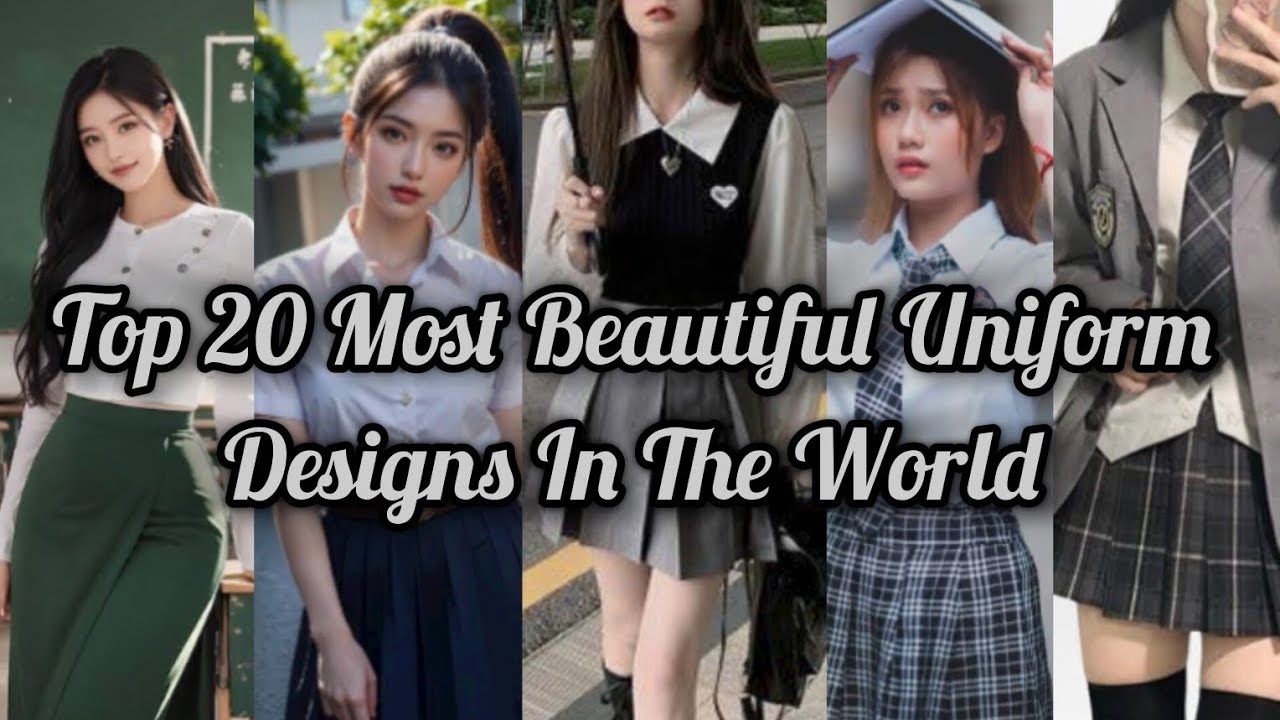 Top 20 Most Beautiful and Modern Uniform Designs 2024 | Uniform Designs ...