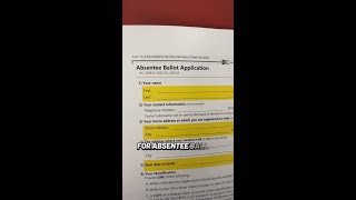 Information Ohioans receive forms, absentee ballot applications from D.C. voter groups Update