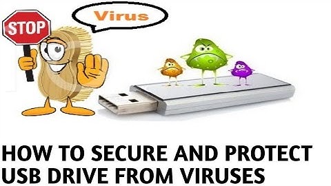How to secure and protect USB drive from viruses || English @Jainam Sutaria