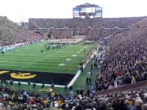 Flyover at Kinnick Stadium Prior to Iowa - Ohio St...