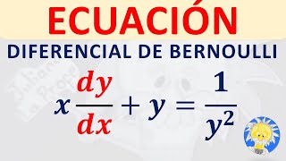  Cómo Resolver Una Ecuación Diferencial De Bernoulli Juliana La Profe