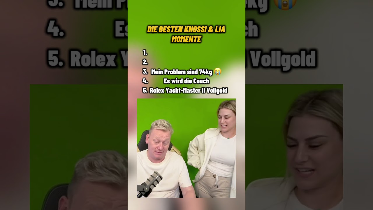 Top 5 Knossi & Lia Momente #knossi #lia #streamer #clip #clips #momente