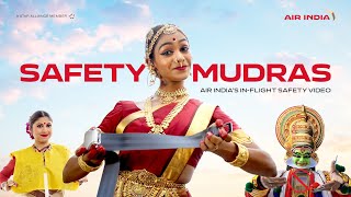 Safety Mudras  Air India's Inflight Safety Video