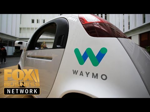 FBN's Liz Claman rides in a self-driving car with Waymo CEO John Krafcik