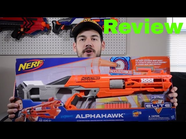 Nerf Accustrike Alphahawk : notre test et avis complet sur ce fusil -  Passion Nerf