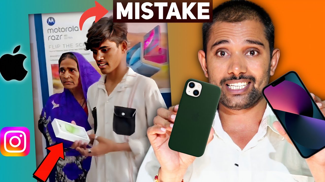 This Guy Make A Big Mistake | Iphone Mother and Son - YouTube
