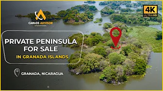 Private Peninsula for Sale in Granada Islands | Stunning Views & Development Potential