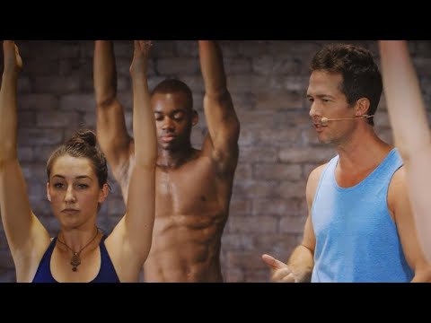 FULL Power Yoga "Flow and Stretch" (30min) with Travis Eliot