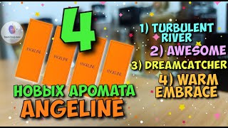 картинка: 4 НОВЫХ АРОМАТА ANGELINE – Awesome, Dreamcatcher, Turbulent River, Warm Embrace / знакомство