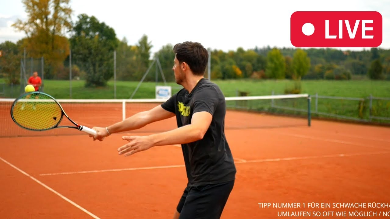 LIVE: Matches gewinnen trotz schwacher Rückhand (Drei Lösungen)