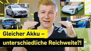 Reichweite von Elektroautos | E-Auto Batterien im Vergleich mit @DoktorWhatson