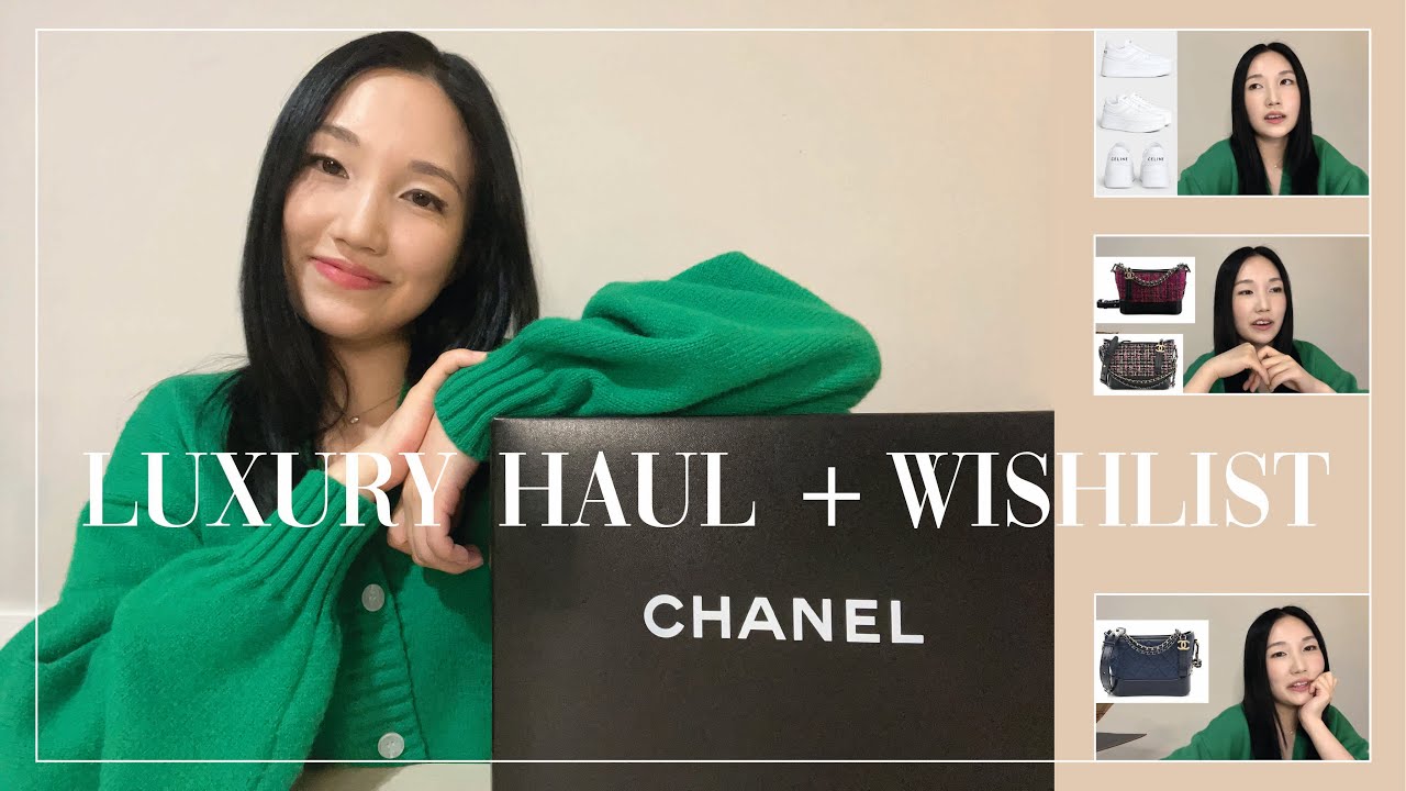 CHANEL HAUL! & LUXURY WISHLIST 2022