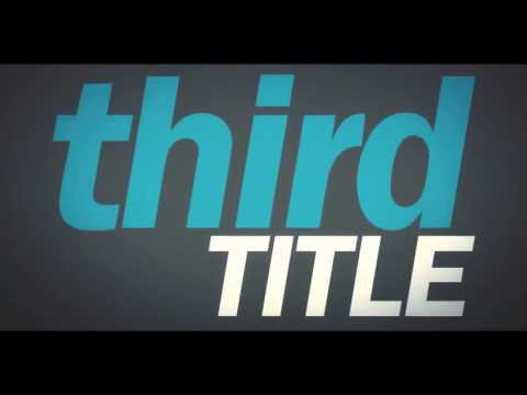 Cutting Edge Titles   Template