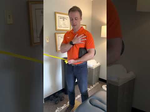 Shoulder External Rotation with TheraBand in Neutral