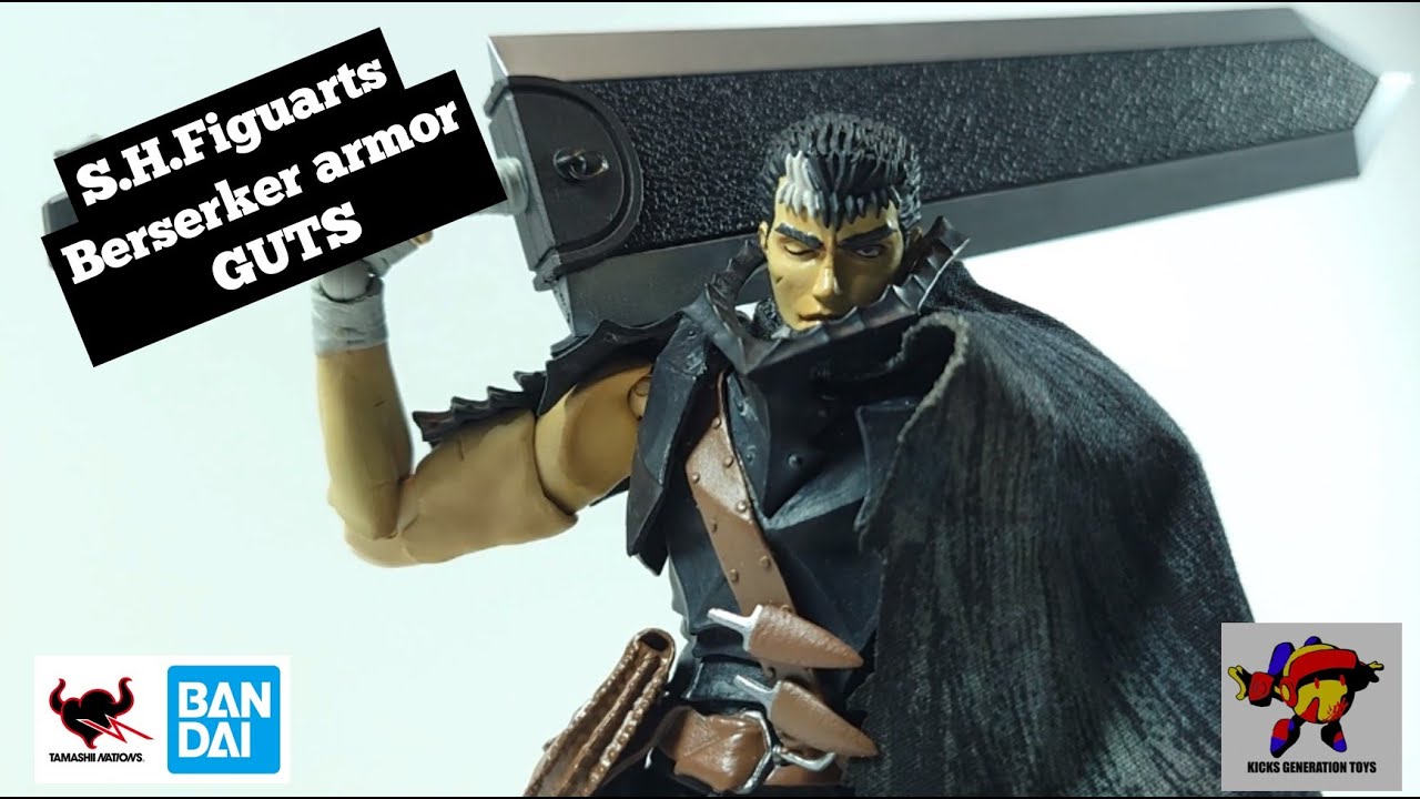 S.H.Figuarts BERSERK GUTS Berserker Armor ガッツ Black Swordsman