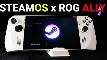 How to Install SteamOS on ROG Ally | ROG Ally X - 5 minute Setup!
