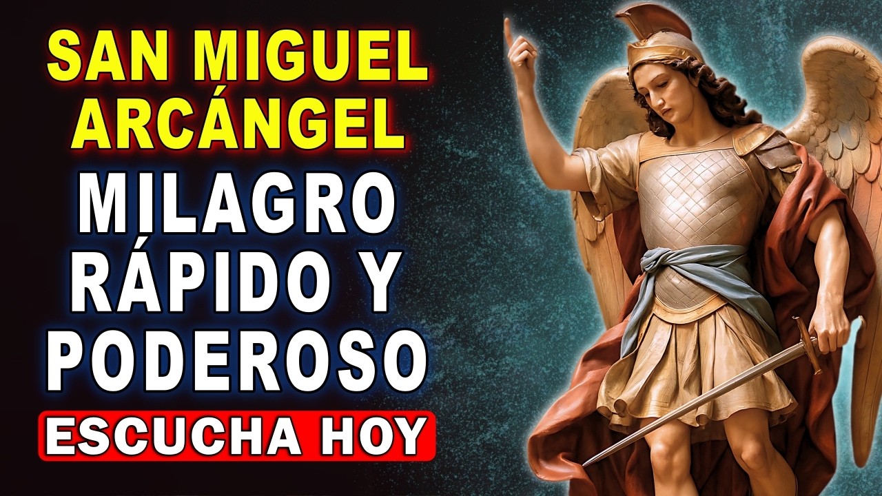ORACIÓN PODEROSA a San Miguel Arcángel 🛡️ para Blindar tu Vida de todo Mal 🙏