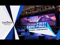 Eurovision Song Contest 2021 - First Semi-Final - Press Conference