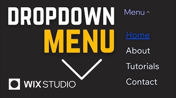 How To Make a Dropdown Menu in Wix Studio 🔳 How To Add Subpage Dropdown in Wix Studio ✔️