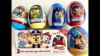 8 Paw Patrol Surprise Eggs l Nickelodeon l ASMR l Toys