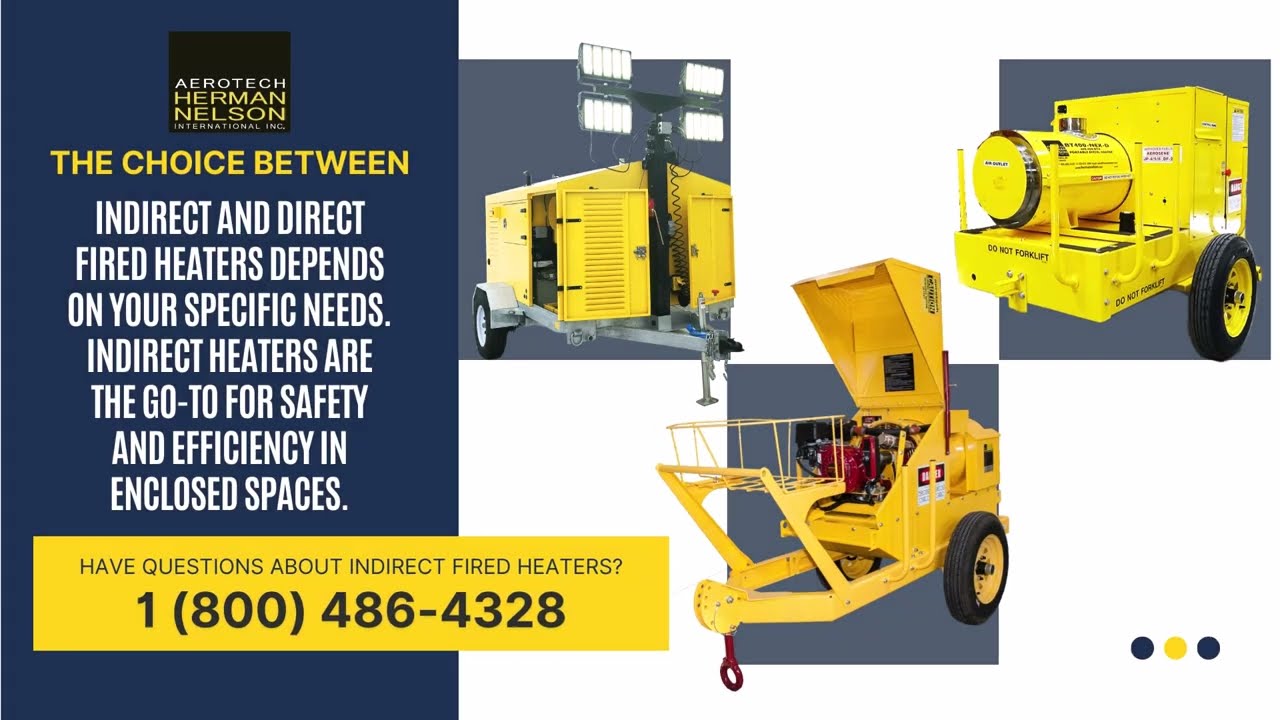 Indirect vs. Direct Fired Heaters: Maximizing Safety & Efficiency in Heating