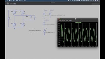 Simulation of Bridge Inverter in LTspice