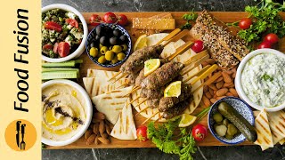 Turkish Mezze Platter Recipe By Food Fusion
